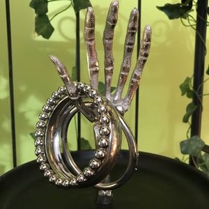 RARE~Dolce and Gabbana Stainless Steel Bracelet Set🖤